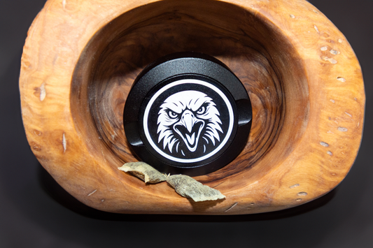 Gravierte Snusdose Aluminium  "Aquila Prime" 3-tlg.