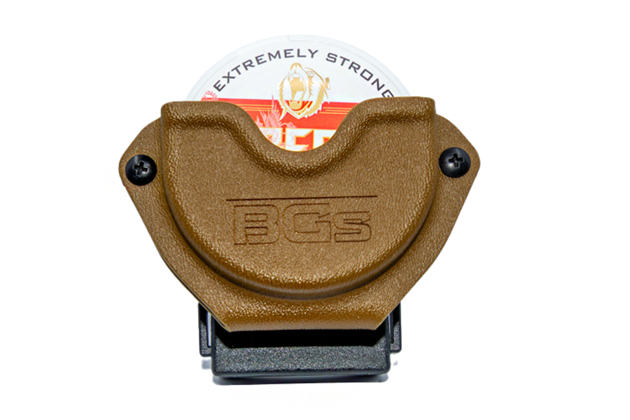 BGs Snus Holster Braun