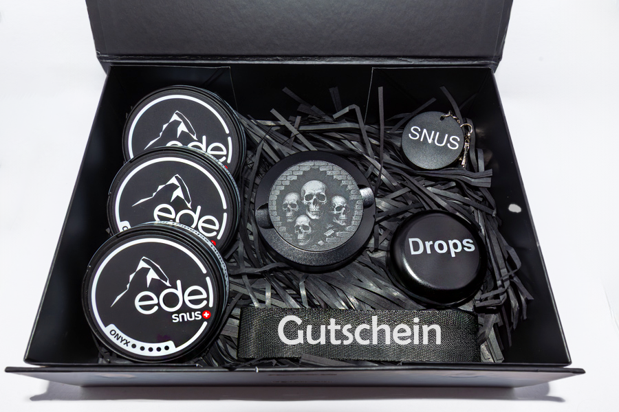Premium Geschenkbox Gold- Das ultimative Snus-Erlebnis in edler Verpackung
