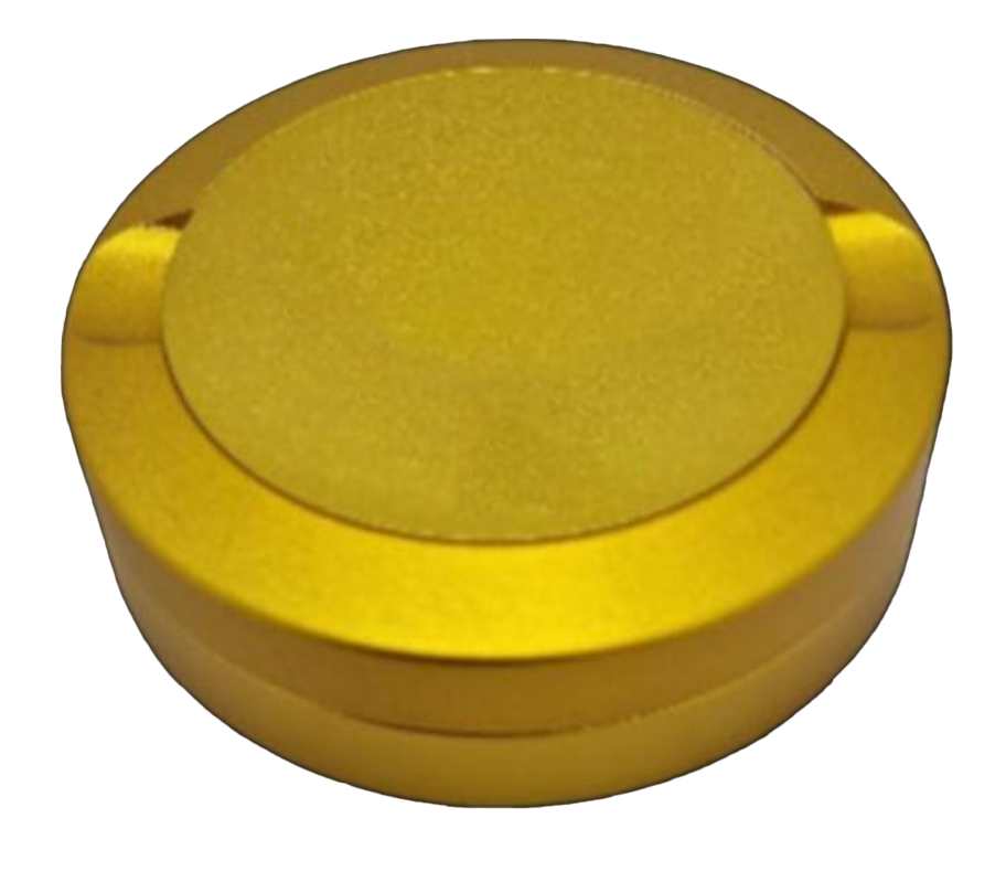 Snusdose Aluminium - personalisierbar - schwarz - 3-tlg.