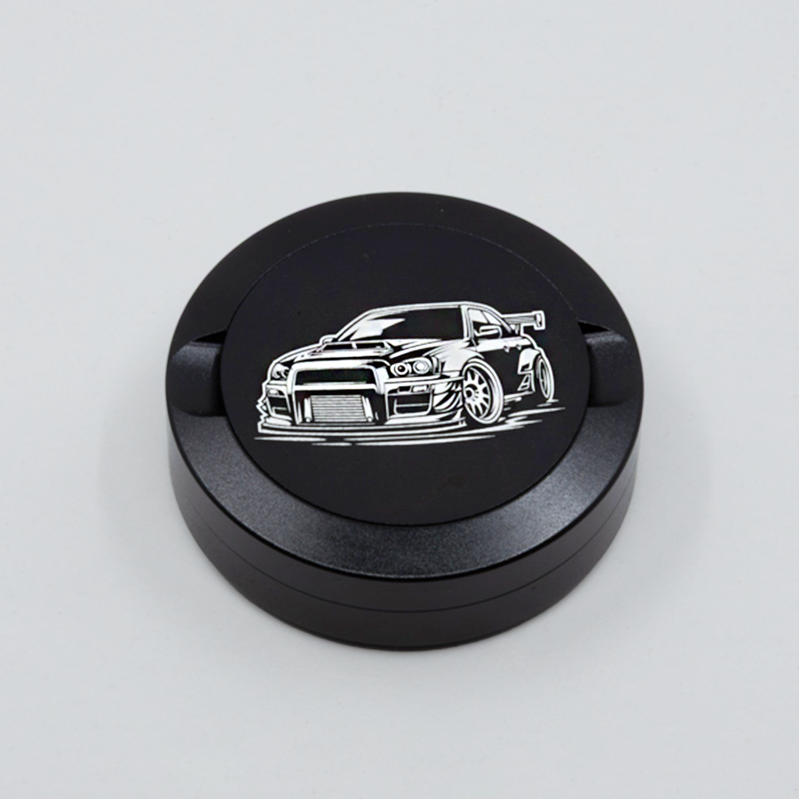 Gravierte Snusdose Aluminium "Nitro Rush" 3-tlg.