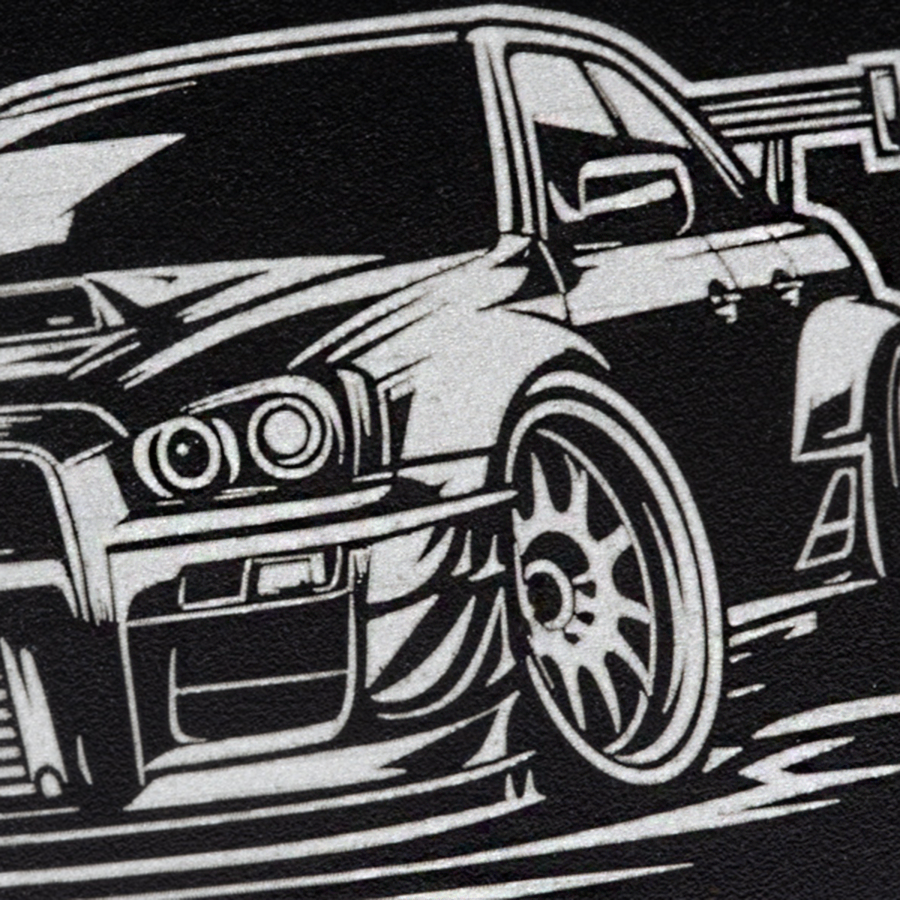 Gravierte Snusdose Aluminium "Nitro Rush" 3-tlg.