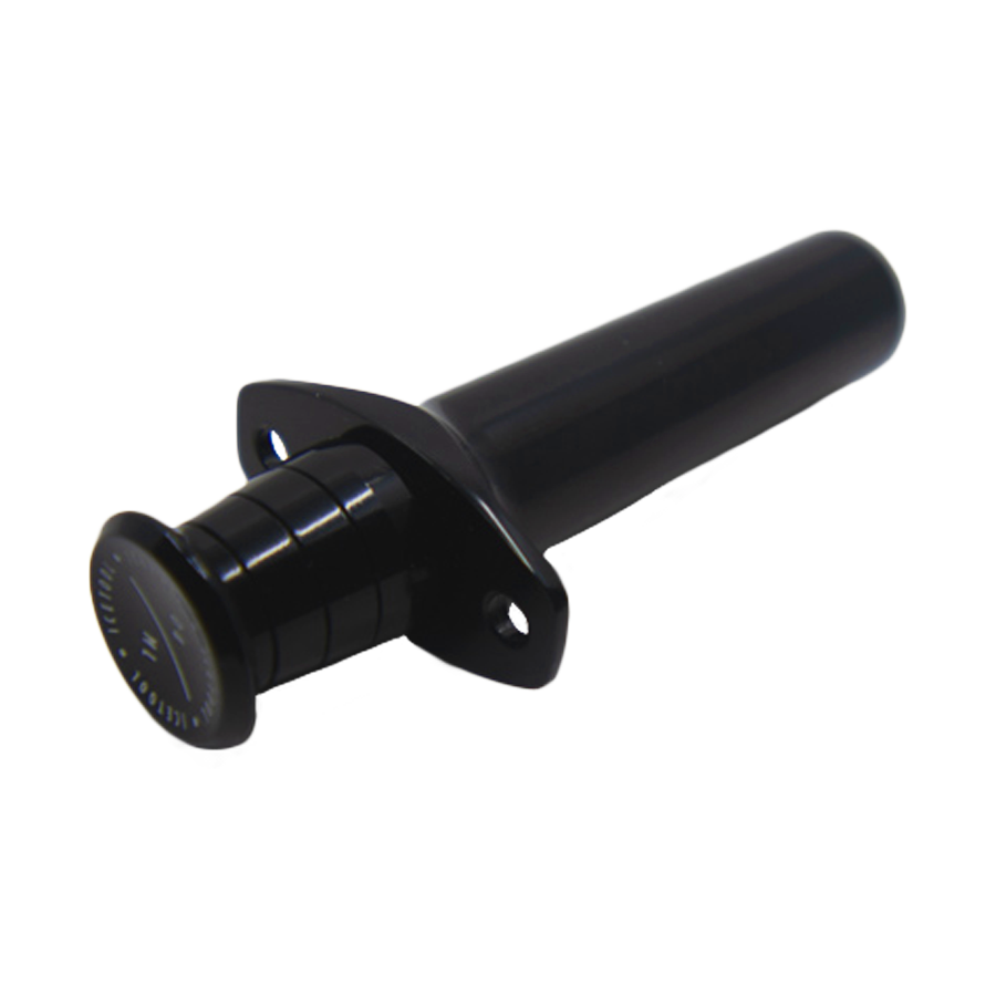 Snus-Portionierer aus Edelstahl Schwarz, 0.4 ml Dosiergrösse