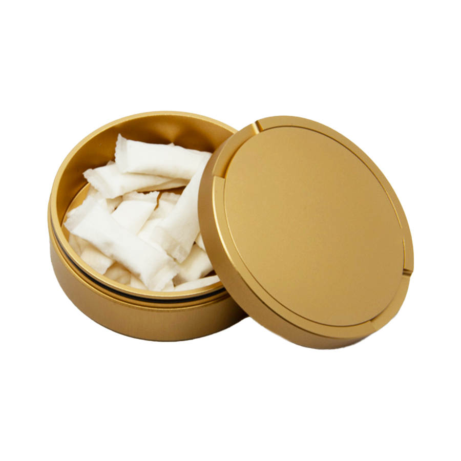 Aluminium -  Snusdose - Premium Gold 3tlg.