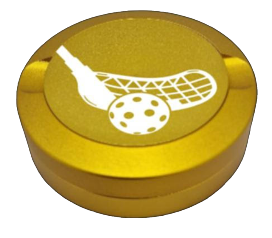 Gravierte Snusdose "Unihockey" 3-tlg.