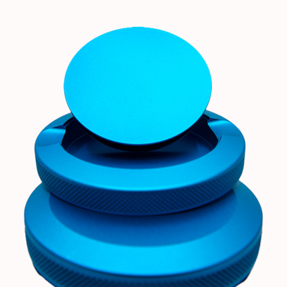 Aluminium -  Snusdose - Hellblau 3tlg.