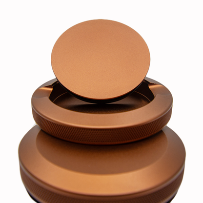 Aluminium -  Snusdose - Ocker 3tlg.
