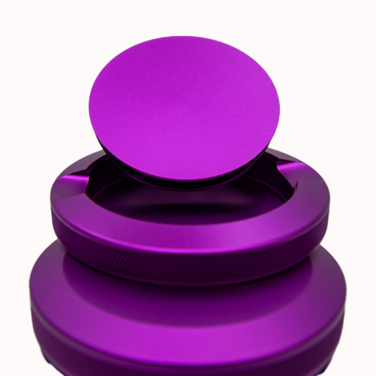 Aluminium -  Snusdose - Violett 3tlg.