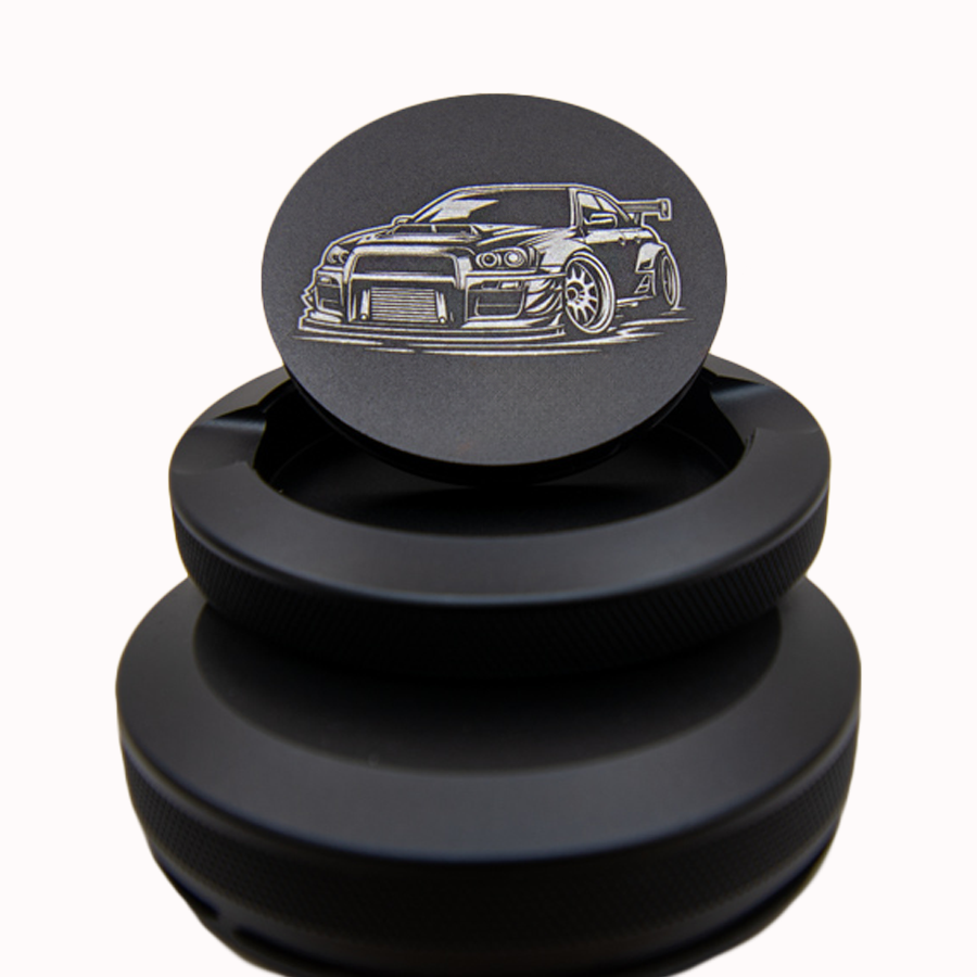 Gravierte Snusdose Aluminium "Nitro Rush" 3-tlg.