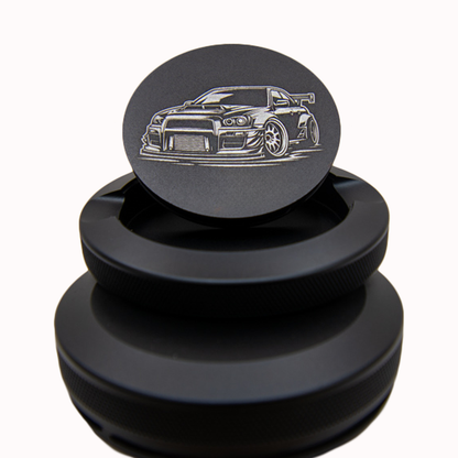 Gravierte Snusdose Aluminium "Nitro Rush" 3-tlg.
