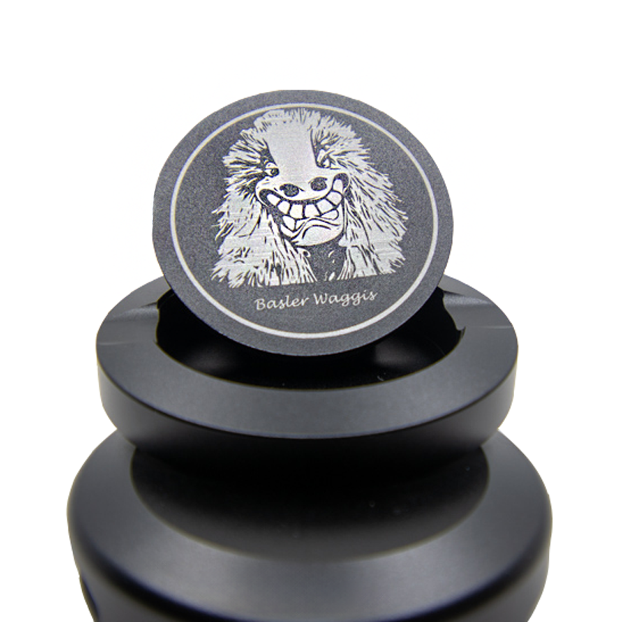 Gravierte Snusdose Aluminium "Basler Waggis" 3-tlg.