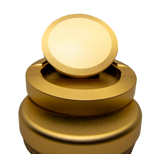 Aluminium -  Snusdose - Gold 3tlg.