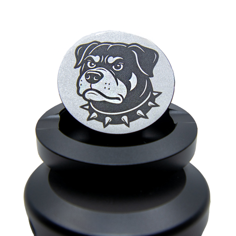 Gravierte Snusdose Aluminium "Herkules" 3-tlg.
