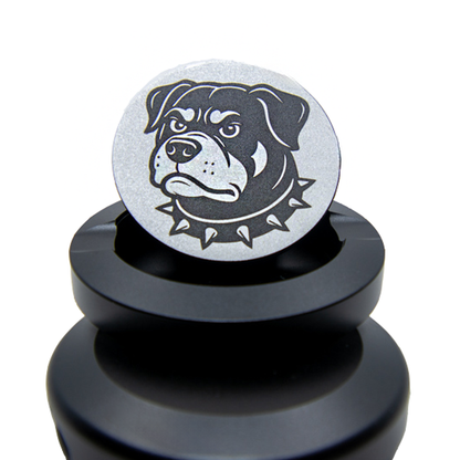 Gravierte Snusdose Aluminium "Herkules" 3-tlg.