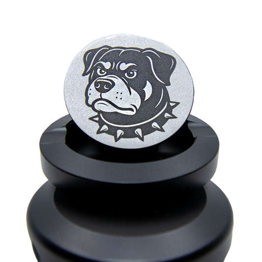 Gravierte Snusdose Aluminium "Herkules" 3-tlg.