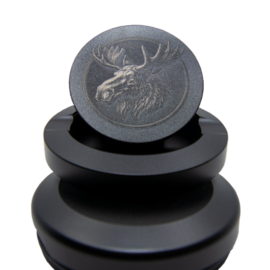 Gravierte Snusdose Aluminium  "Hirvi" 3-tlg.