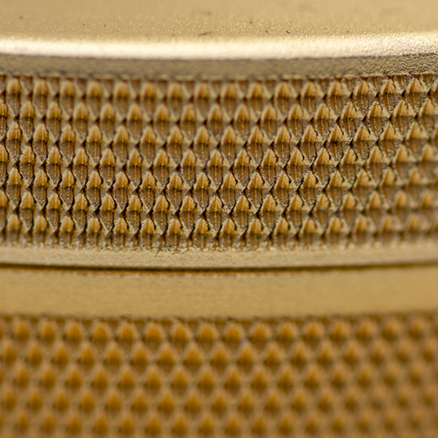 Aluminium -  Snusdose - Gold 3tlg.