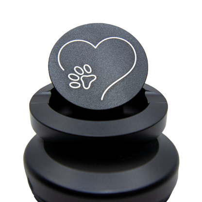 Gravierte Snusdose Aluminium "Paw Love" 3-tlg.