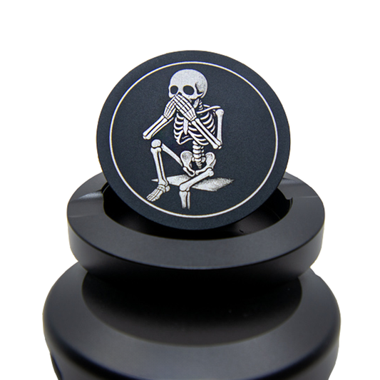 Gravierte Snusdose Aluminium Ribsy "Speak No Bones" 3-tlg.