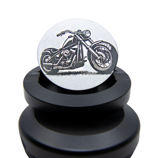 Gravierte Snusdose Aluminium "Ride On" 3-tlg.