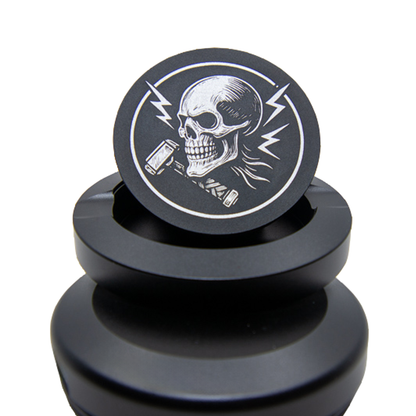 Gravierte Snusdose Aluminium "Thundergrim" 3-tlg.