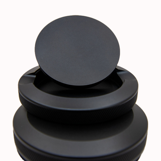 Aluminium -  Snusdose - Schwarz 3tlg.
