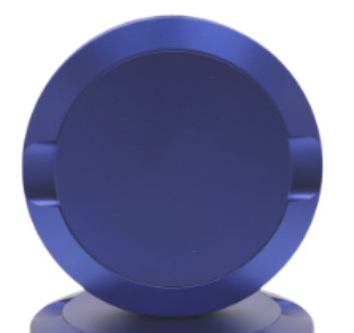 Snusdose Aluminium - personalisierbar  - 3-tlg.- blau