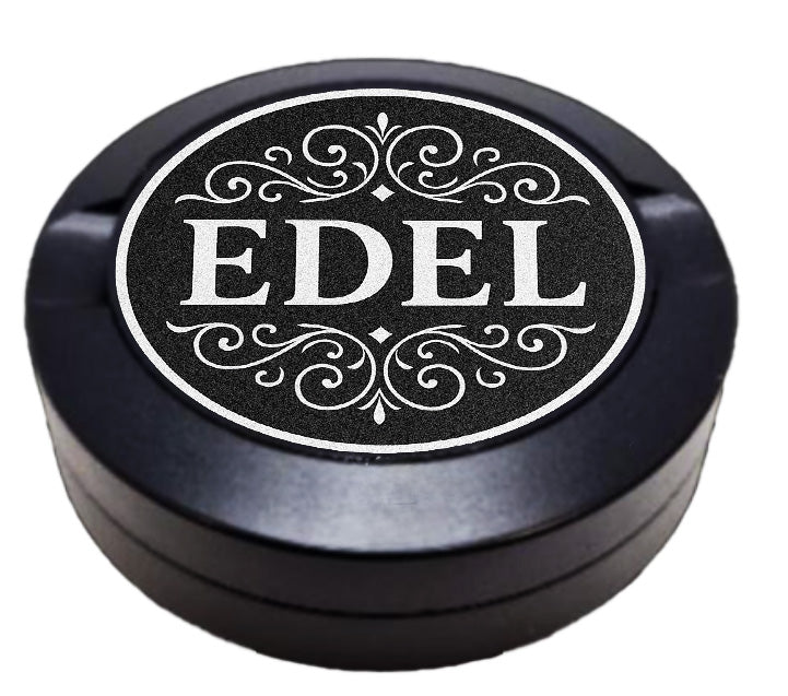 Gravierte Snusdose Aluminium "EDEL" 3-tlg.