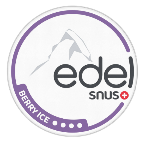 Edel Snus Berry Ice ist die erste Wahl für Kenner, die Wert auf Qualität und Stil legen