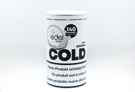 Edel Snus COLD BigPack  ist die erste Wahl für Kenner, die Wert auf Qualität und Stil legen