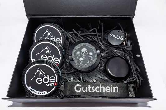 Premium Geschenkbox Gold- Das ultimative Snus-Erlebnis in edler Verpackung