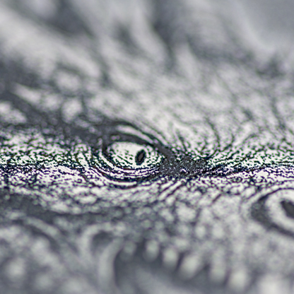 Gravierte Snusdose aus Aluminium mit Nidhöggr- Bewacher des Schatzes Motiv, personalisierbar, hochwertige Lasergravur