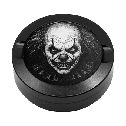 Gravierte Snusdose aus Aluminium mit Evil Break Motiv, personlisierbar, hochwertige Lasergravur