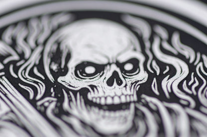 Snusdose graviert mit Loard_Morthan Motiv aus Aluminium, personalisierte Lasergravur, robuste Aufbewahrungsdose für Snus.