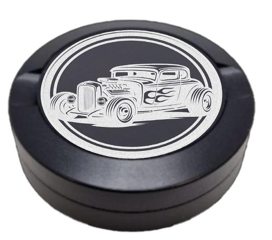 Gravierte Snusdose Aluminium  "HotRot" 3-tlg.