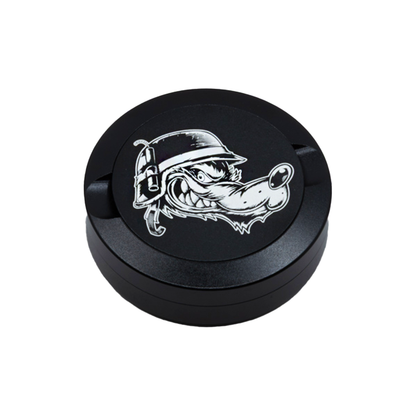 Gravierte Snusdose Aluminium "Iron Fang" 3-tlg.