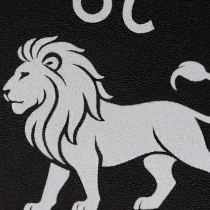 Gravierte Snusdose Aluminium "Sternzeichen Löwe" 3-tlg.