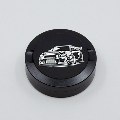 Gravierte Snusdose Aluminium "Nitro Rush" 3-tlg.