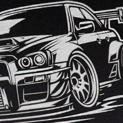 Gravierte Snusdose Aluminium "Nitro Rush" 3-tlg.