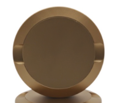 Snusdose Aluminium - personalisierbar  - 3-tlg.- ocker