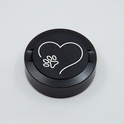 Gravierte Snusdose Aluminium "Paw Love" 3-tlg.