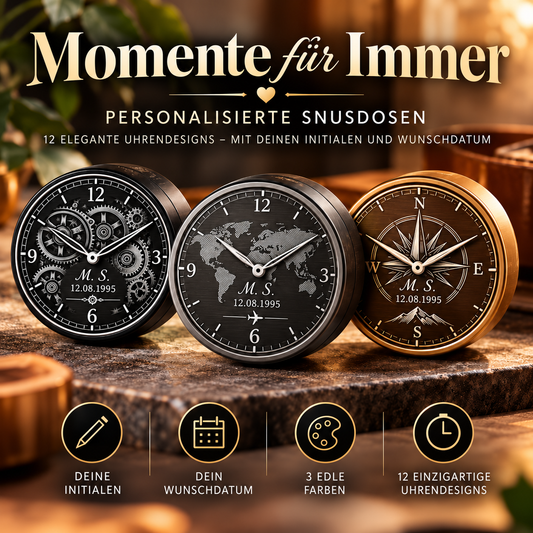 Momente für Immer – Personalisierte Snusdose