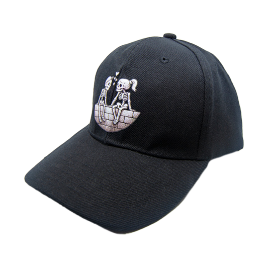 Ripsi Baseballmütze in Schwarz mit aufgedrucktem Ripsi in Love Logo, frontales Design, verstellbarer Verschluss, stylisches Streetwear- Accessoire