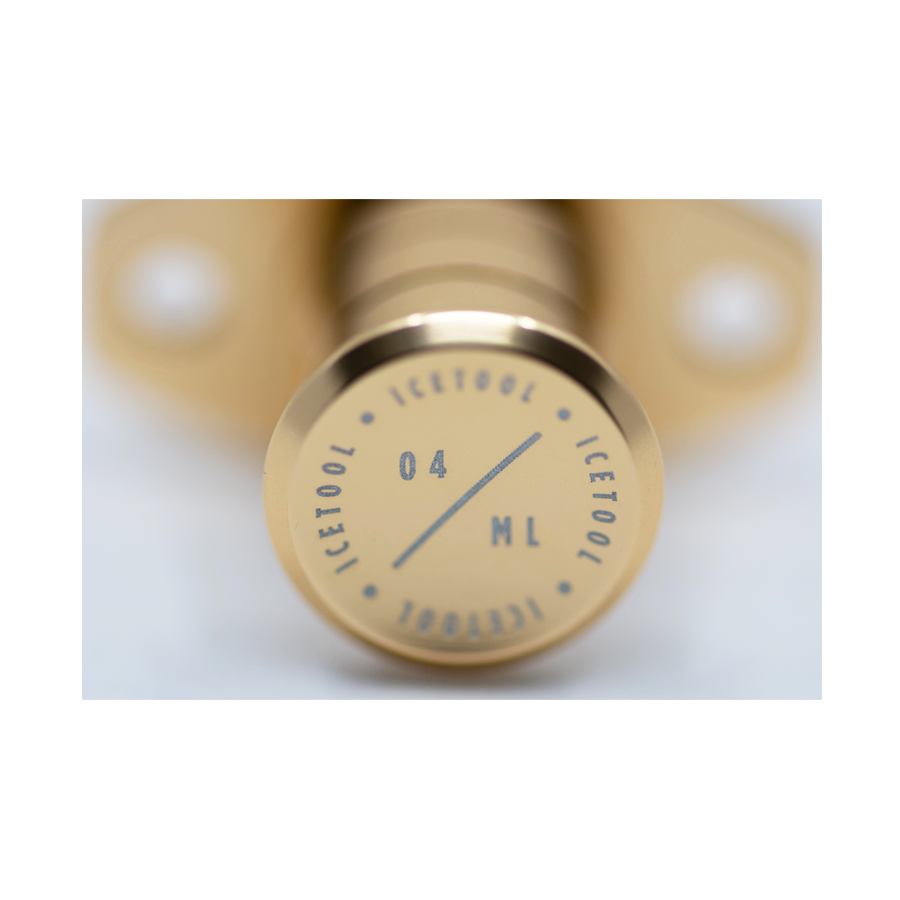 Snus-Portionierer aus Edelstahl  Champagmer mit 0.4 Milliliter Fassungsvermögen, präzises Dosierwerkzeug für Snus, schlichtes und hochwertiges Design. 