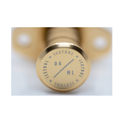 Snus-Portionierer aus Edelstahl  Champagmer mit 0.4 Milliliter Fassungsvermögen, präzises Dosierwerkzeug für Snus, schlichtes und hochwertiges Design. 