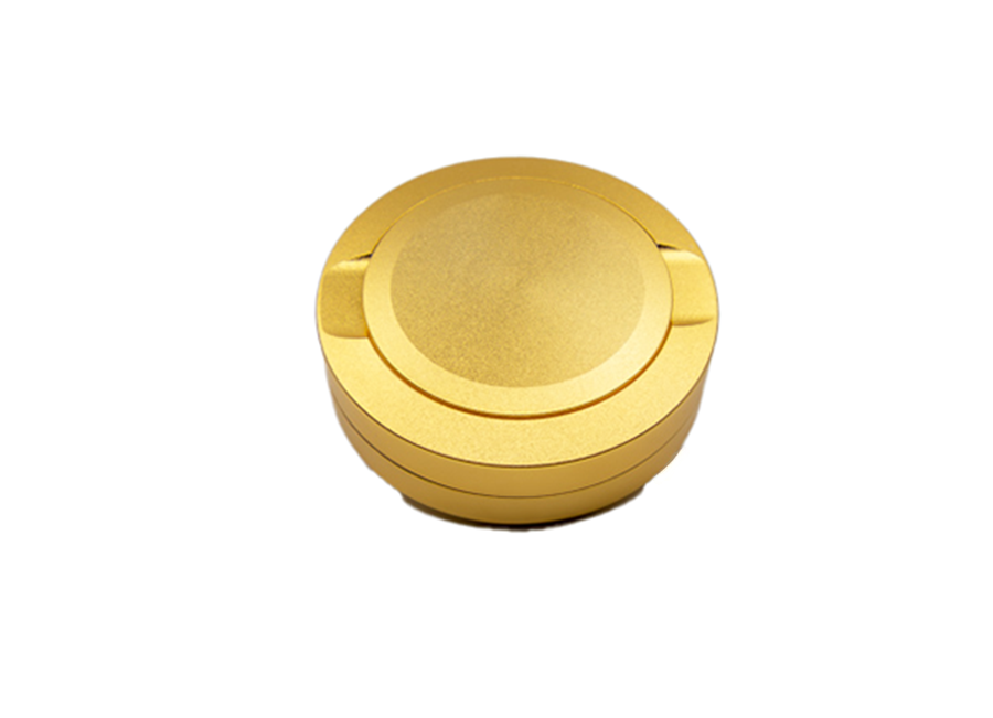 Aluminium -  Snusdose - Gold 3tlg.