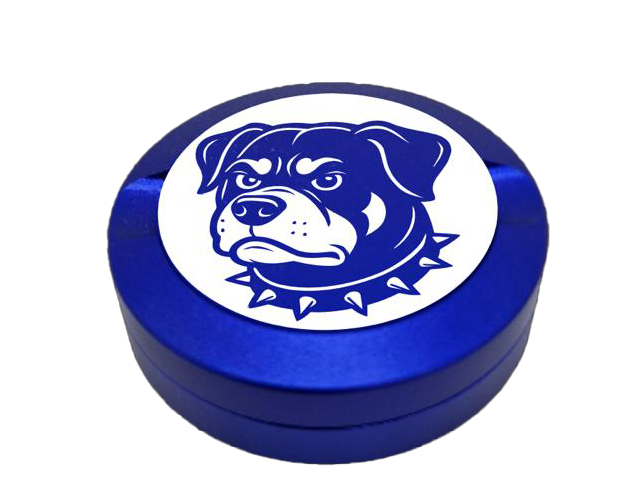 Snusdose mit Motiv Rottweiler blau