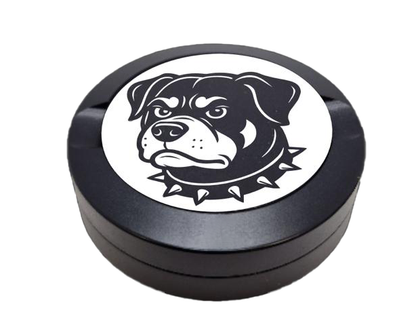 Snusdose mit Motiv Rottweiler schwarz