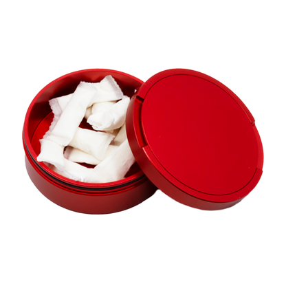 Aluminium -  Snusdose - Premium Rot 3tlg.