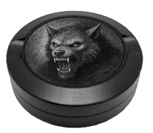 Gravierte Snusdose Aluminium  "Silvar" 3-tlg.